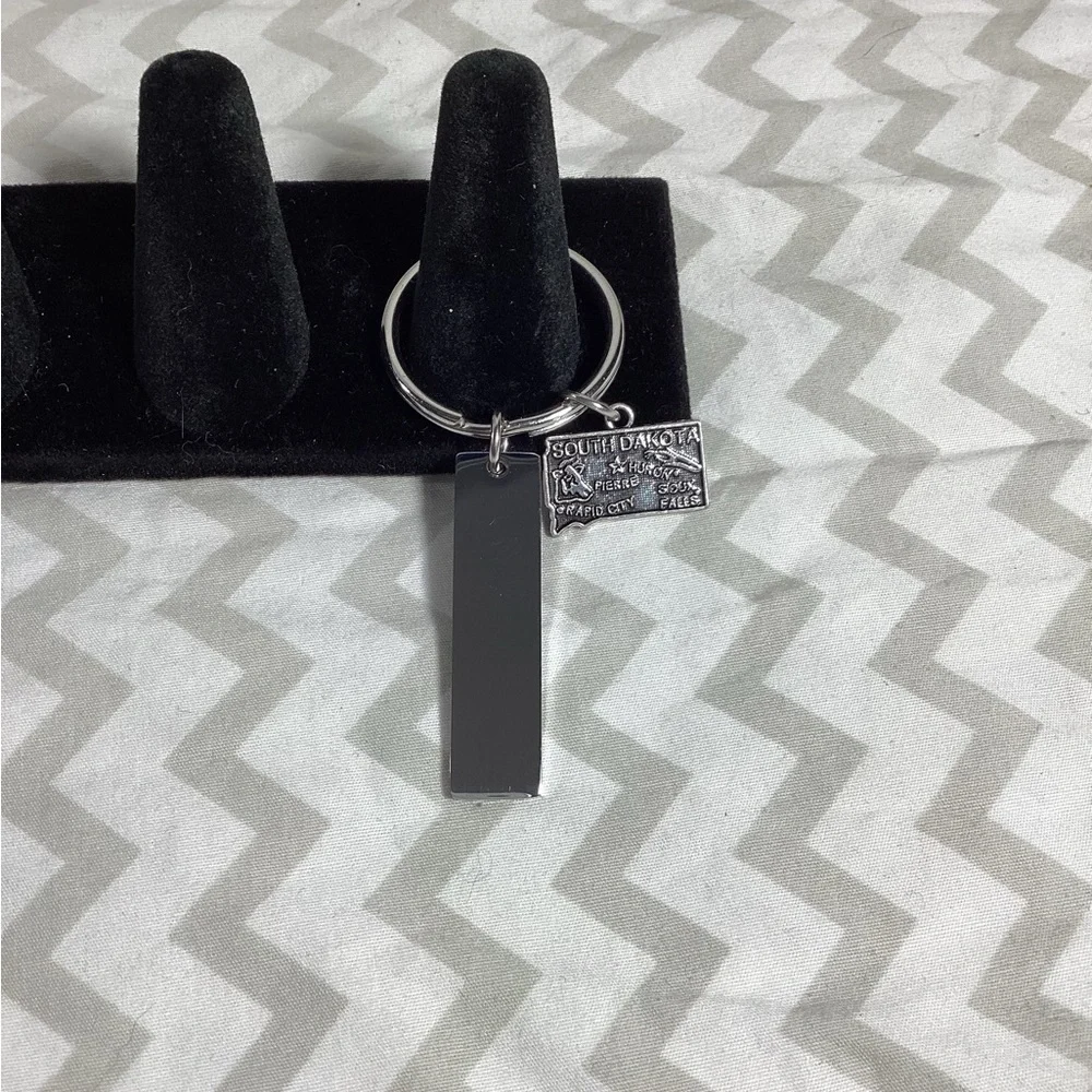 South Dakota Long Distance Keychain